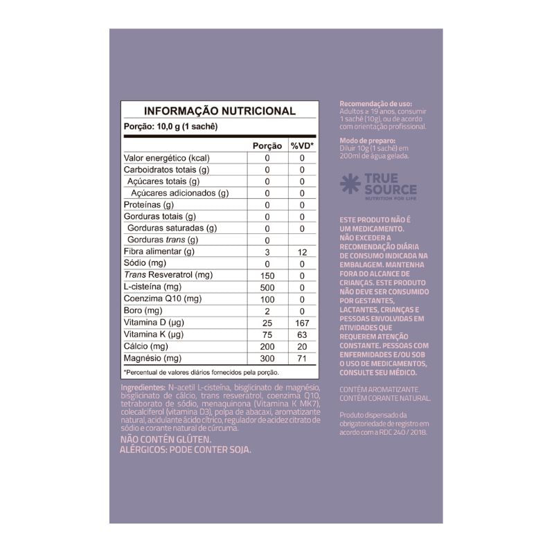 Osteocardio Pineapple True Source 20sch 200g