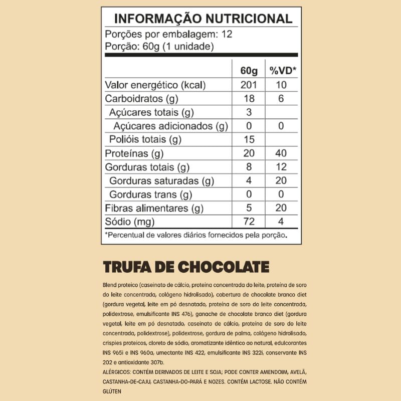 Bold Trufa De Chocolate Bold Snacks 60g