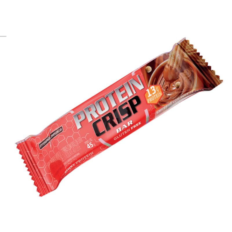 Protein Crisp Bar Churros com Doce de Leite Integralmedica 45g