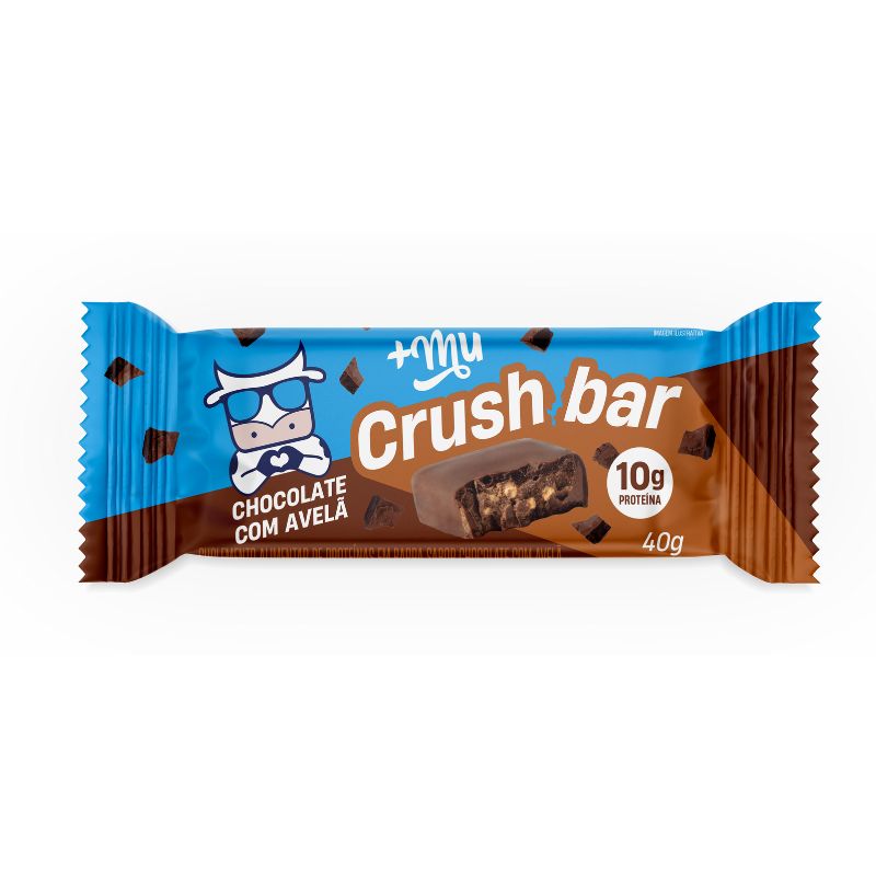 Crush Bar  Avelã Mais Mu 40g