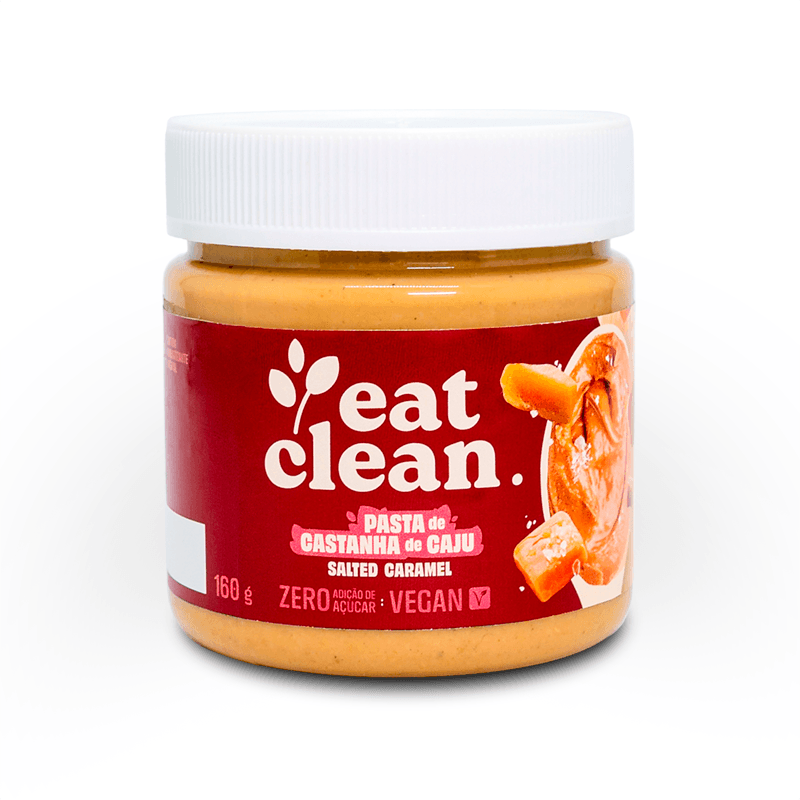 Pasta Castanha Caju Salted Eat Clean 160g