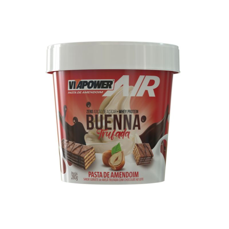 Pasta de Amendoim Buenna Trufado Vitapower 280g