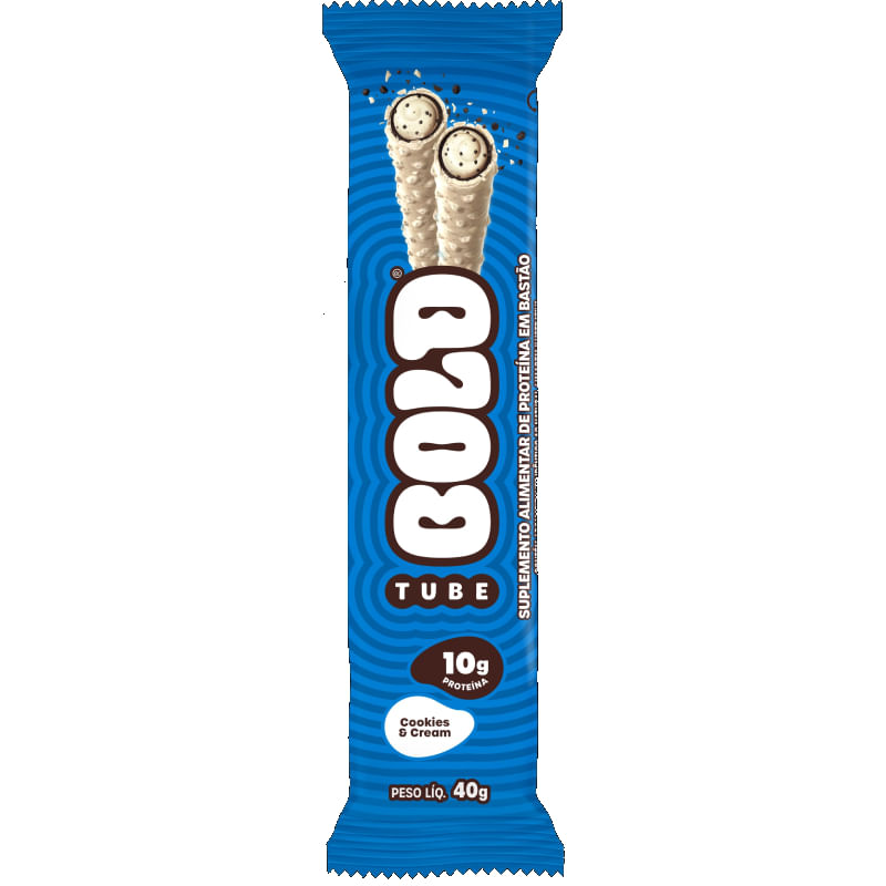 Bold Tube Cookies & Cream Bold Snacks 40g