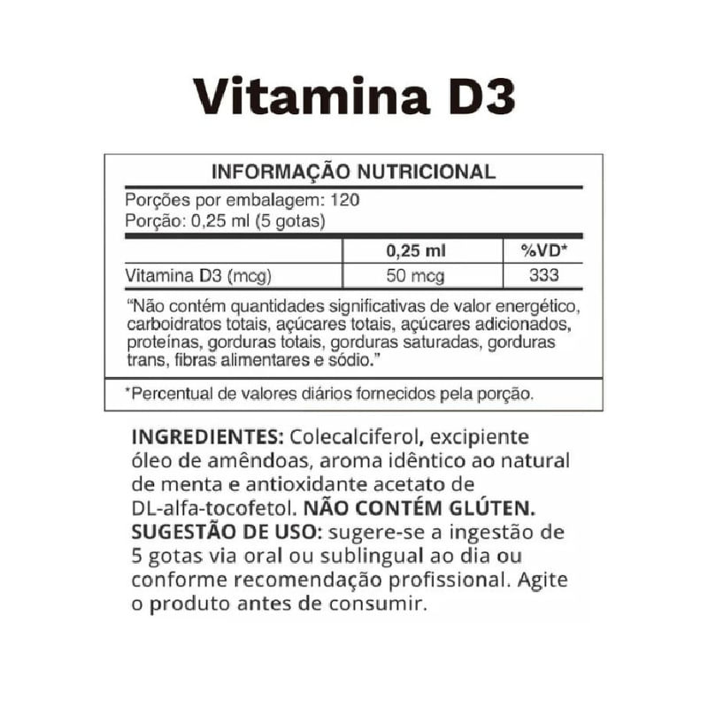 Vitamina D3 Ocean Drop 30ml