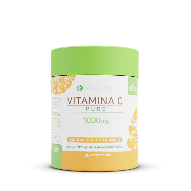 Vitamina C Bioroots 1000mg 30 Comprimidos