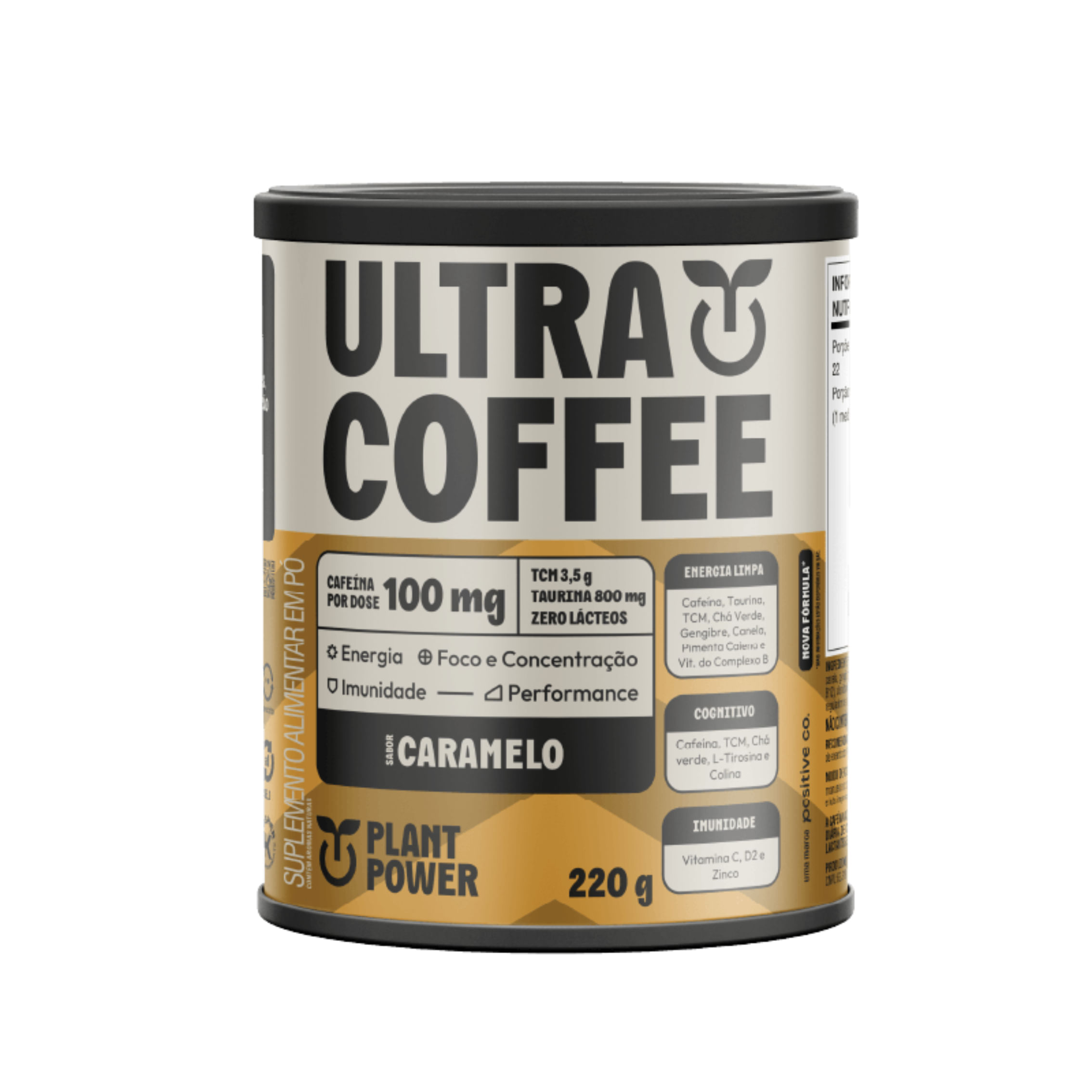 Ultracoffee Caramelo Plant Power 220g