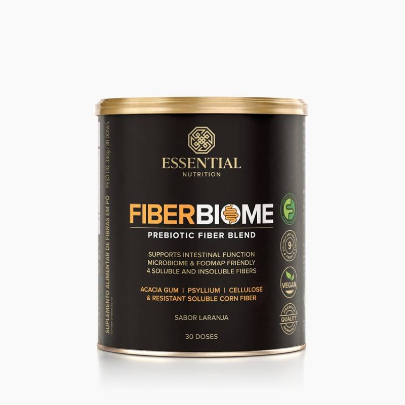 Fiber Biome Laranja Essential Nutrition 330g