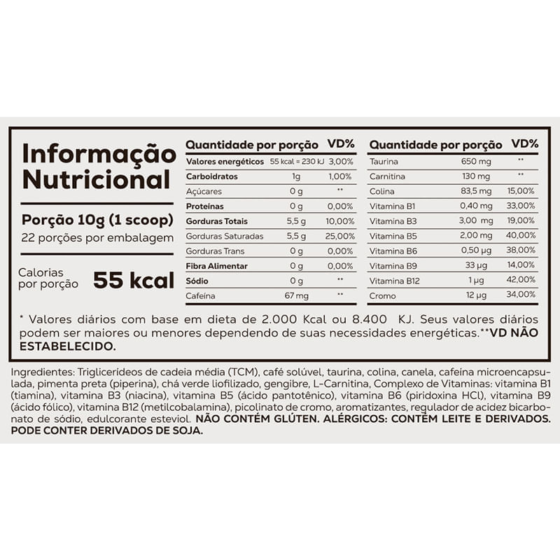 Supercoffee 2.0 Tradicional Economic Caffeíne Army 380g