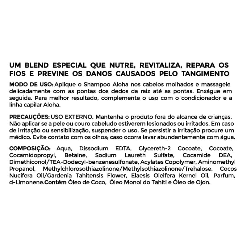 Shampoo Mundo Verde Aloha 250ml