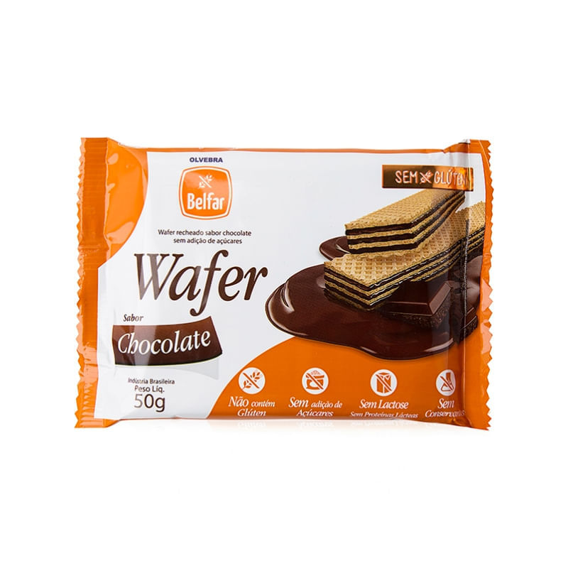 Wafer Chocolate 50g - Belfar