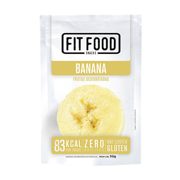 Banana Desidratada Fit Food 30 g