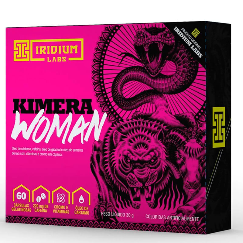 Kimera Woman Sem Sabor Iridium Labs 60 comprimidos