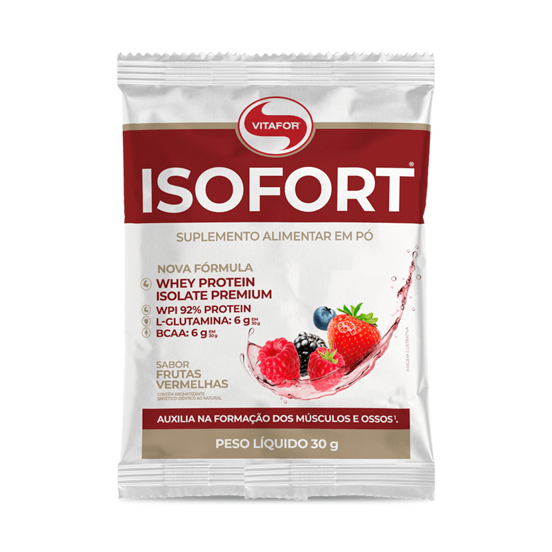Isofort Frutas Vermelhas Vitafor 15x30g