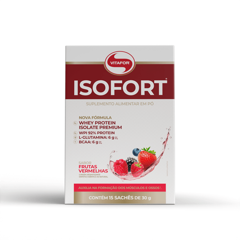 Isofort Frutas Vermelhas Vitafor 15x30g