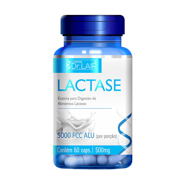 Lactase (5000 FCC ALU) 60 cápsulas Dr Lair Upnutri
