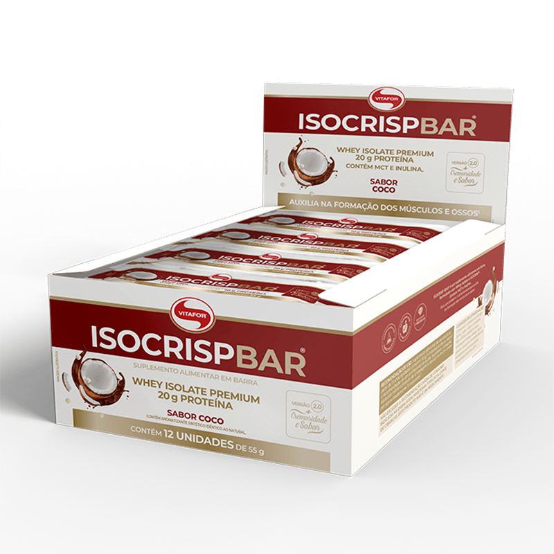 Isocrisp Bar Coco Vitafor 55g