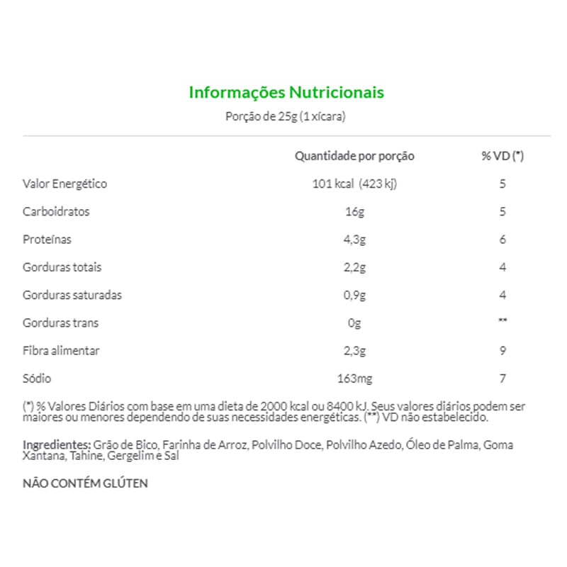 Grão de bico 50g - TidBits