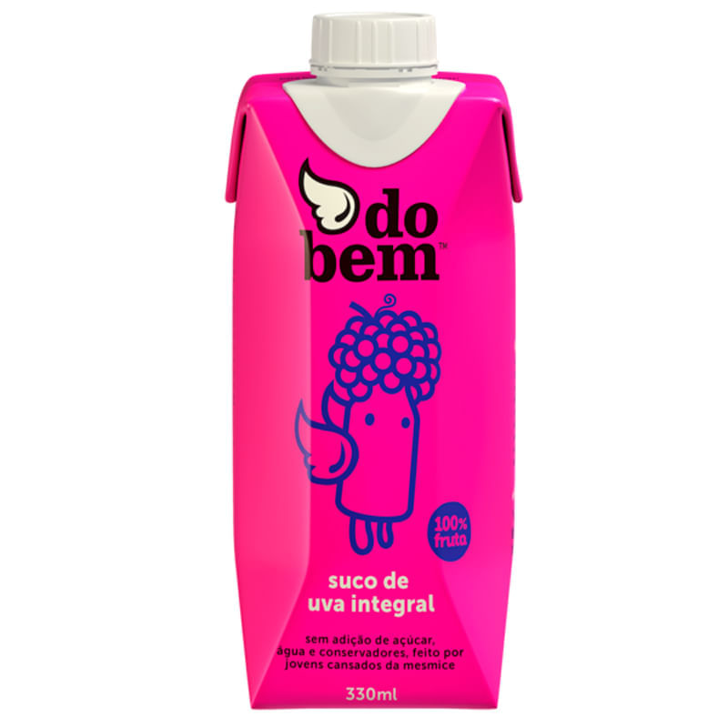 Suco de Uva Integral 330ml - Do Bem