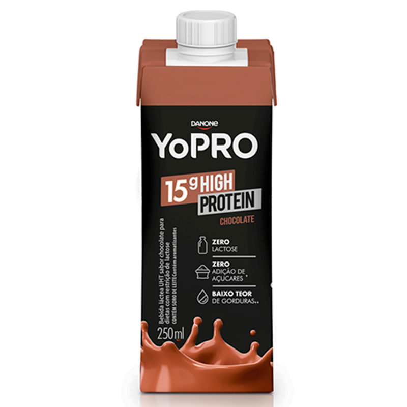 Yopro 15g High Protein Chocolate 250ml - Danone