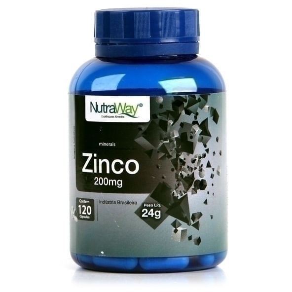 Zinco 120 cápsulas - Nutraway