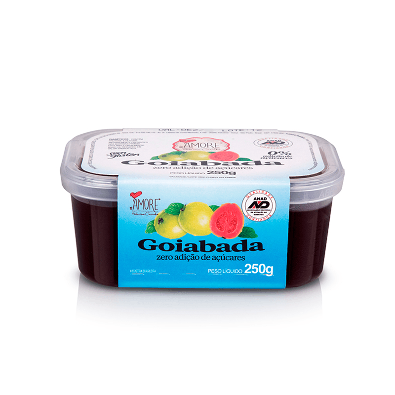Goiabada de Corte Zero 250g - RB Amoré