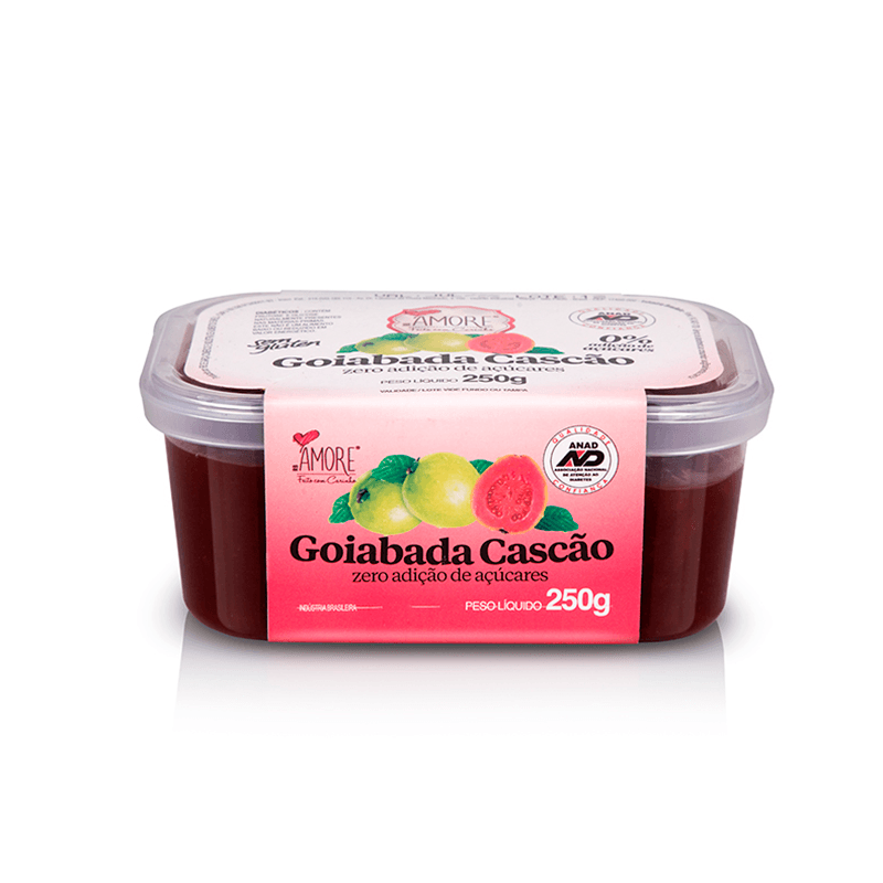 Goiabada Cascão de Corte Zero Amoré 250g