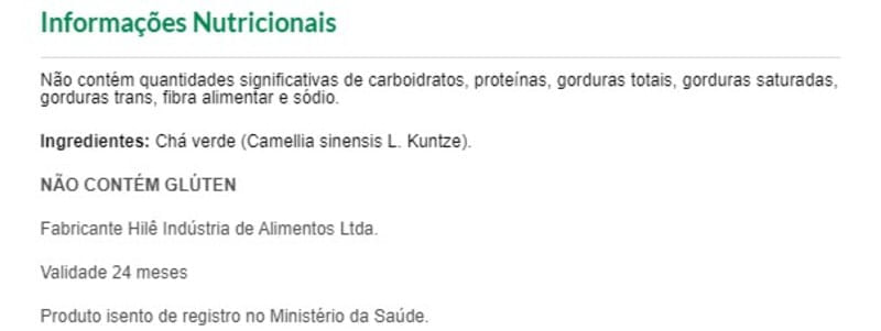 Chá Verde Mundo Verde Seleção 10g com 10 sachês