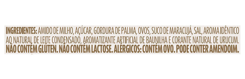 Sequilhos Maracujá Casa Valentina 30g