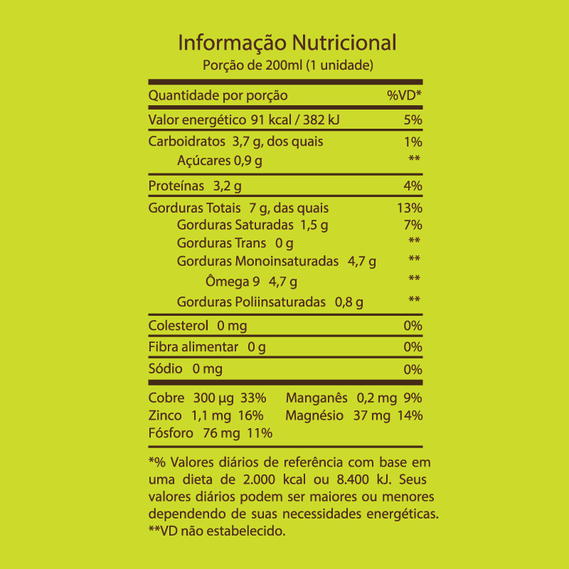 Bebida de Castanha de Caju Original A Tal da Castanha 200ml