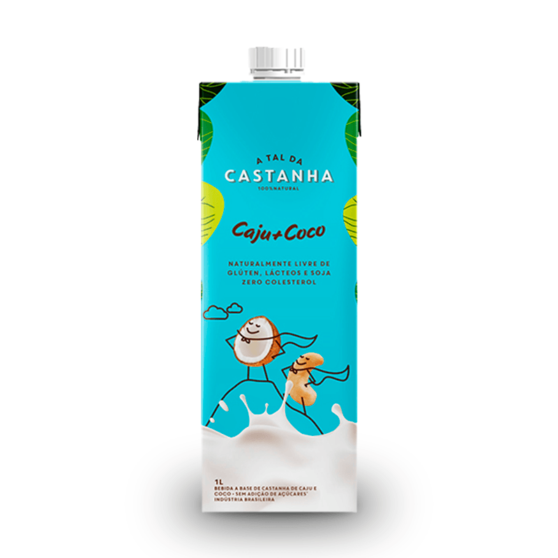 Bebida de Castanha de Caju e Coco A Tal da Castanha 1l