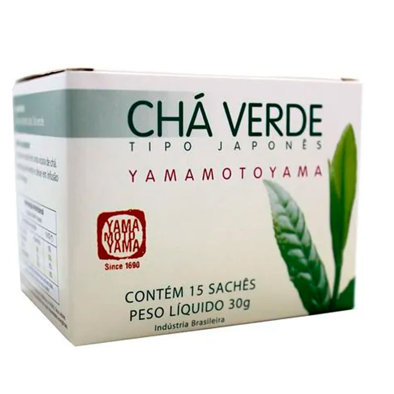 Chá Verde Tipo Japonês 15 X 2g - Yamamotoyama