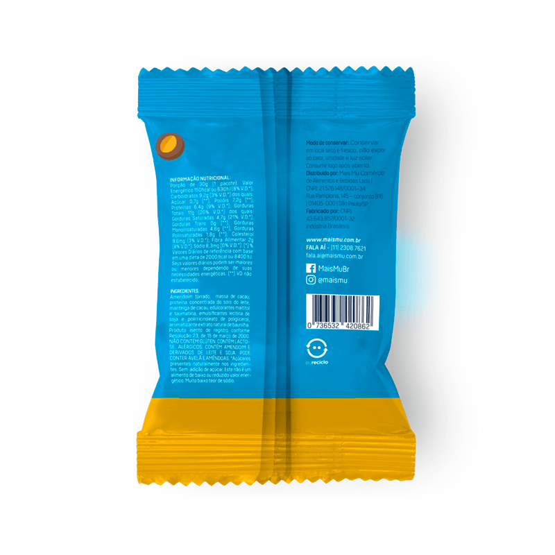 Chocoball amendoim Mais Mu 30g