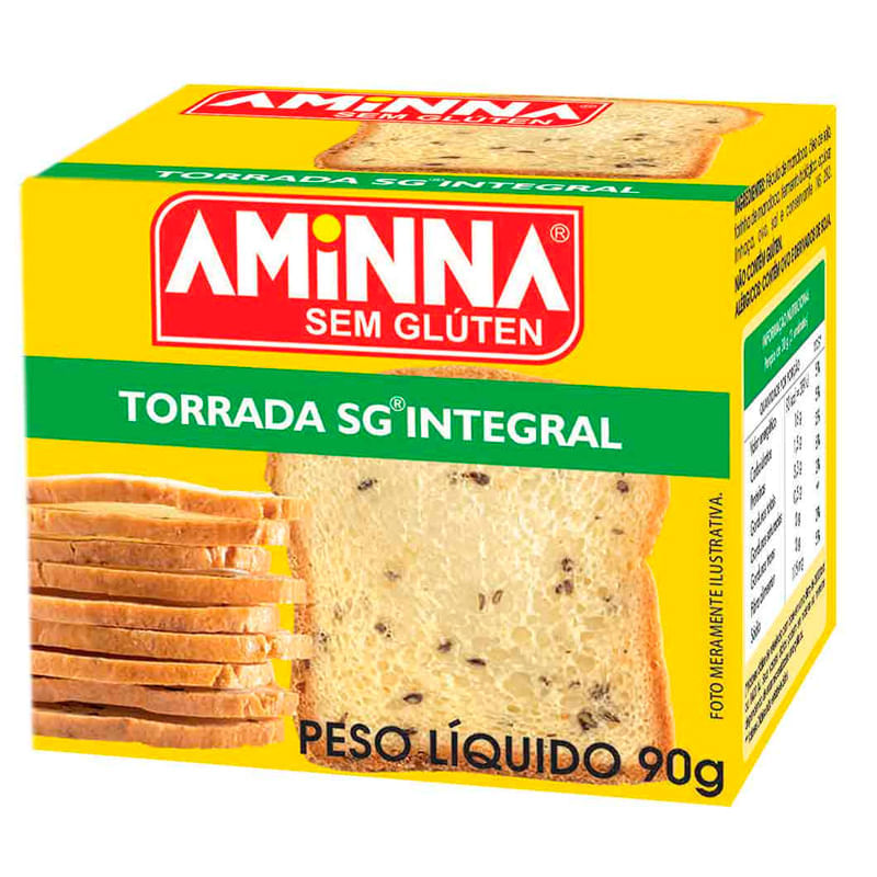 Torrada SG Integral 90g - Aminna