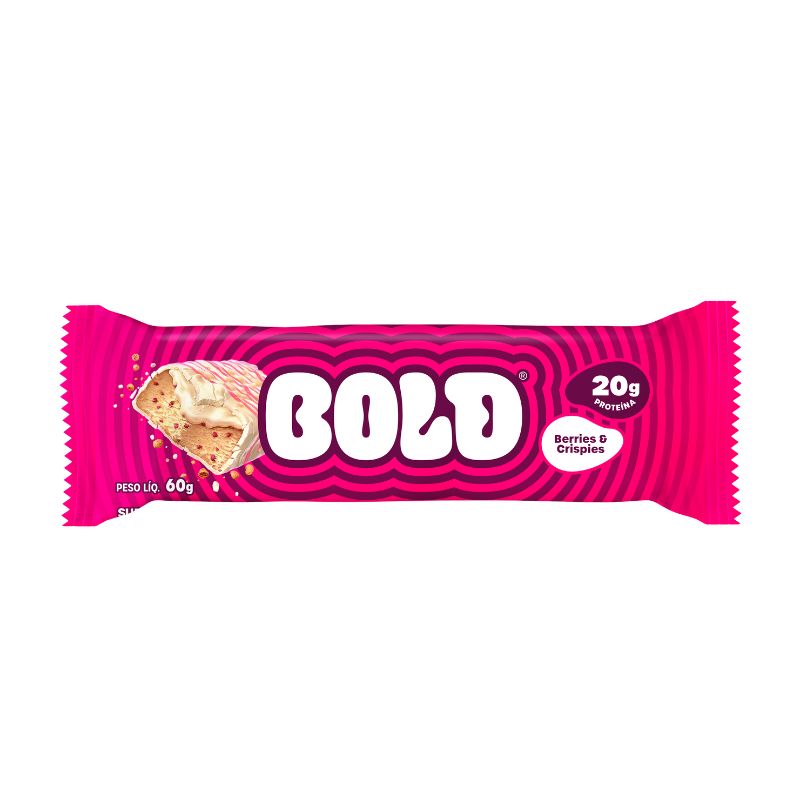Bold Berries e Crispies 60G - Bold Snacks