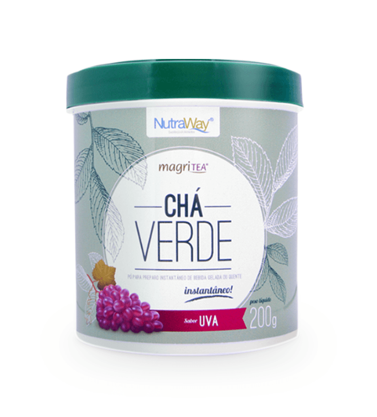 Chá Verde Uva 200g - Nutraway