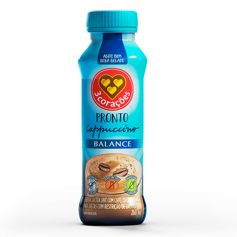 Cappuccino Balance 3 Corações 260ml