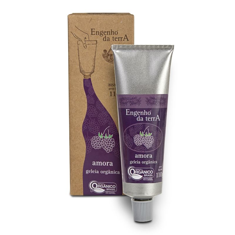 Geleia Orgânico Amora Engenho da Terra 110g