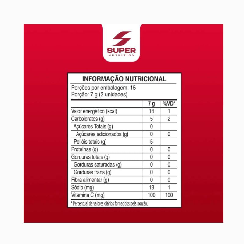 Super Gummy Apple HD Maçã Super Nutrition 30gomas 105g