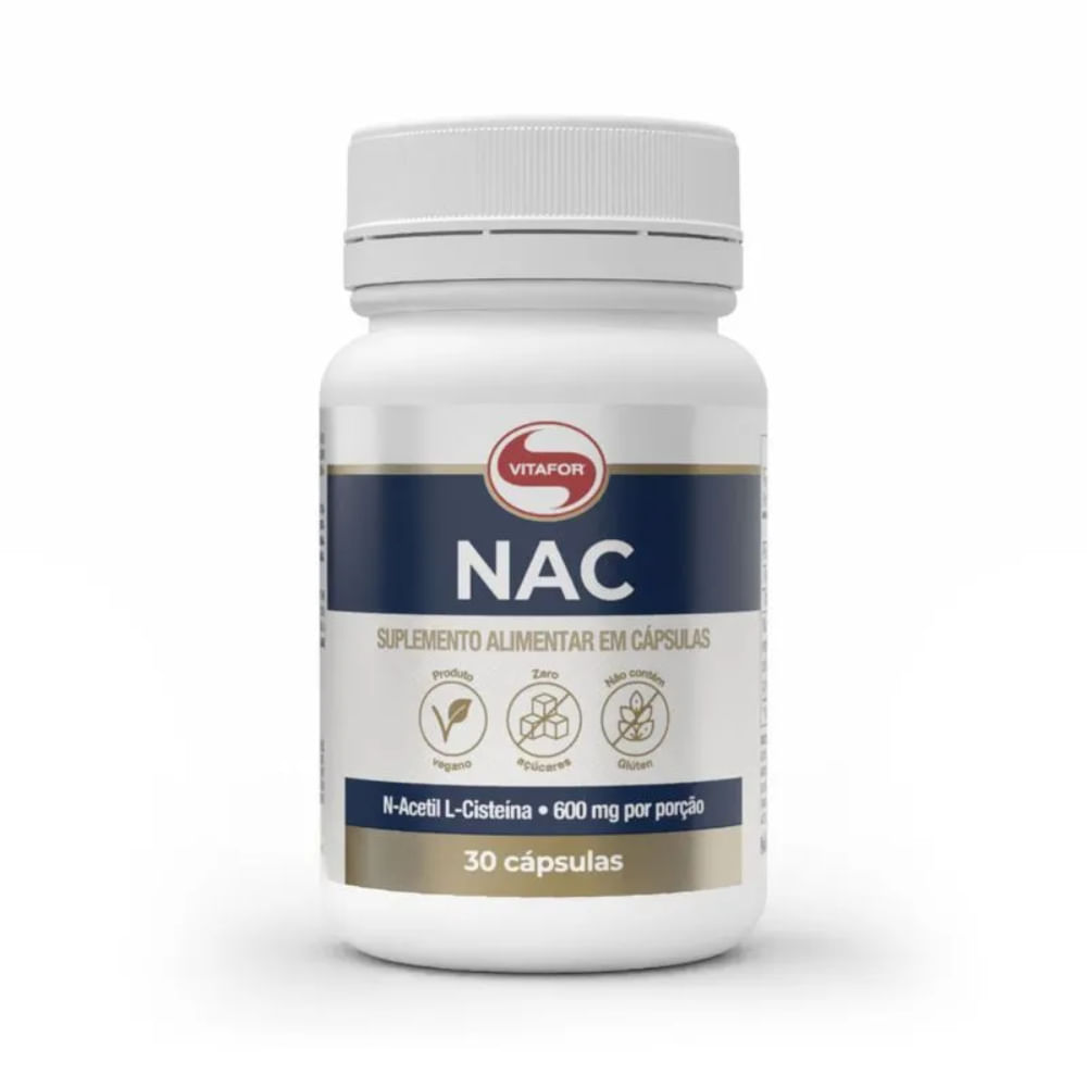 NAC 600mg Vitafor 30caps