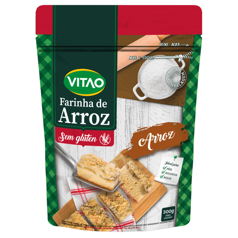 Farinha De Arroz Vitao 300g