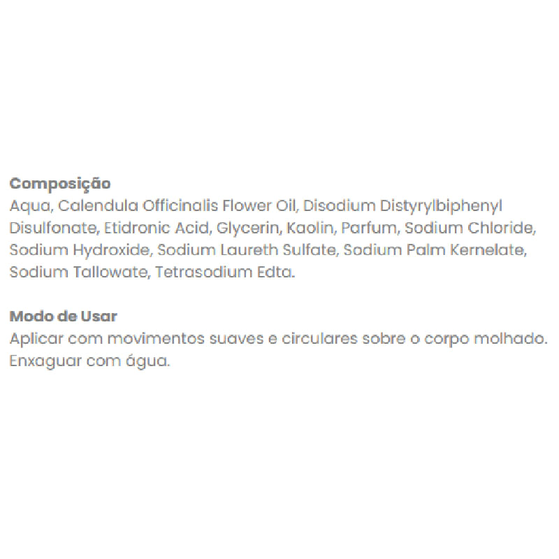 Sabonete Argila Branca Óleo Calendula Rakil 100g