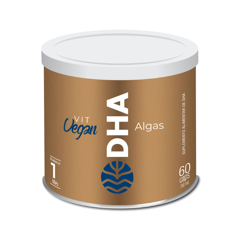 Vit Vegan Dha Algas Vital Âtman 700mg 60Cáps