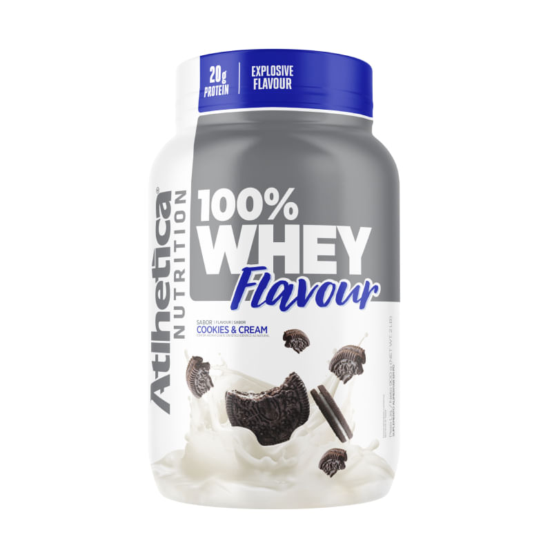 100% Whey Cookies & Cream Atlhetica 900g