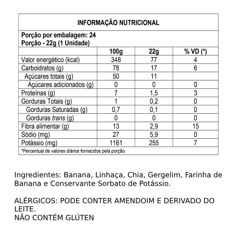 Bananada Seeds Fiber 22G