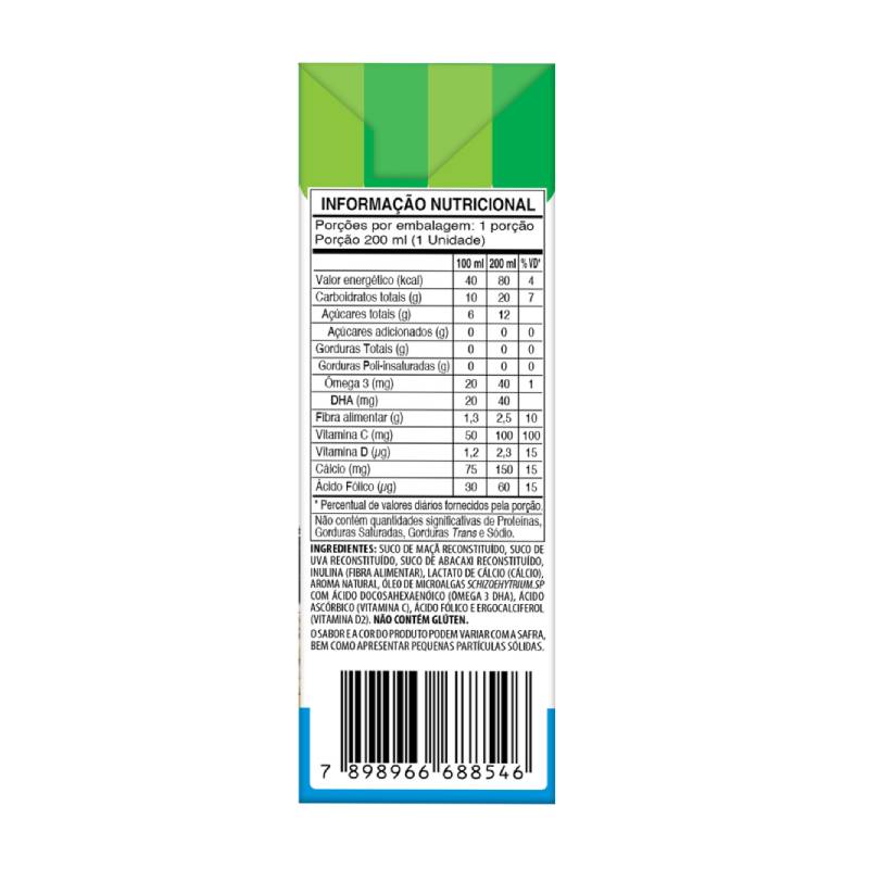 100% Suco De Tutti Frutti Life Mix 200Ml