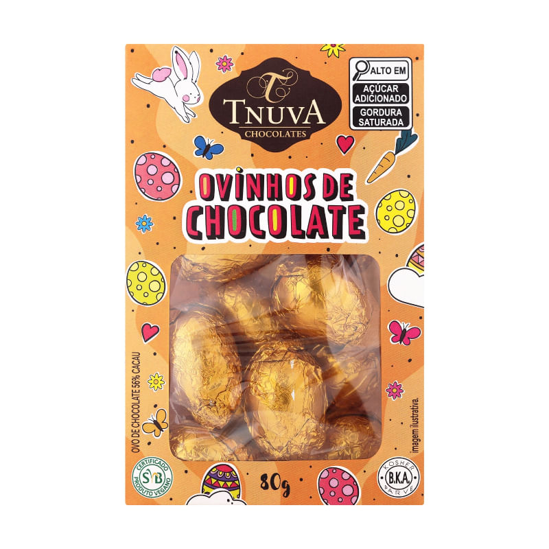 Ovinhos de Chocolate Tnuva 80g