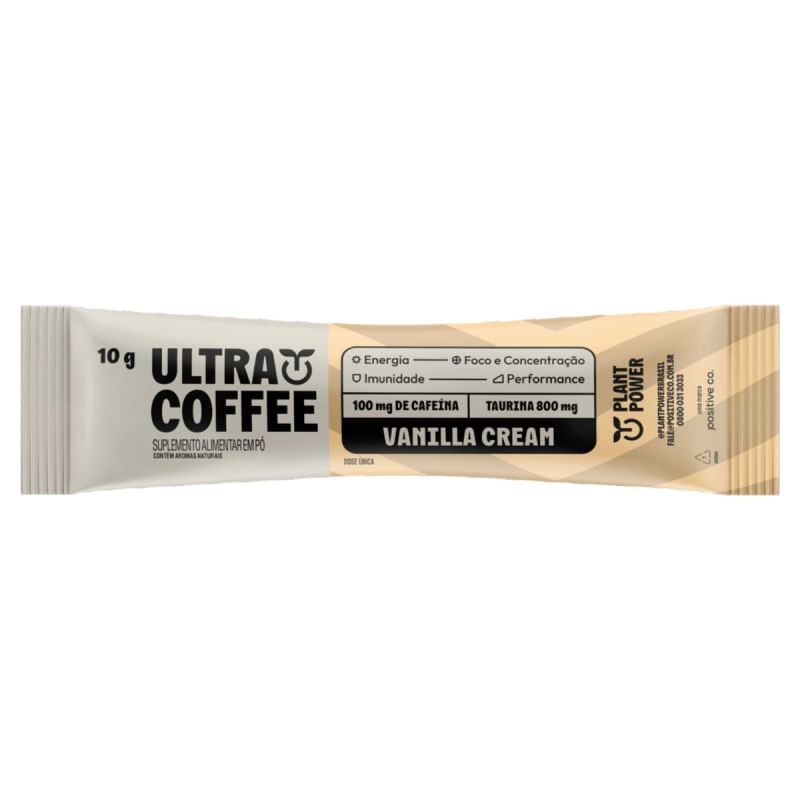 Ultracoffee Vanilla Cream Plant Power 10g