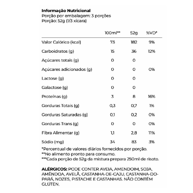 Risoto Da Colmeia Com Frango Desfiado e Abóbora Mexidona 155g