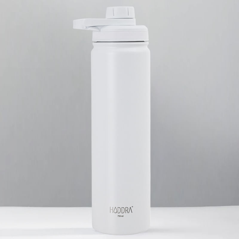 Garrafa Térmica H750 Branco Hiddra 750ml