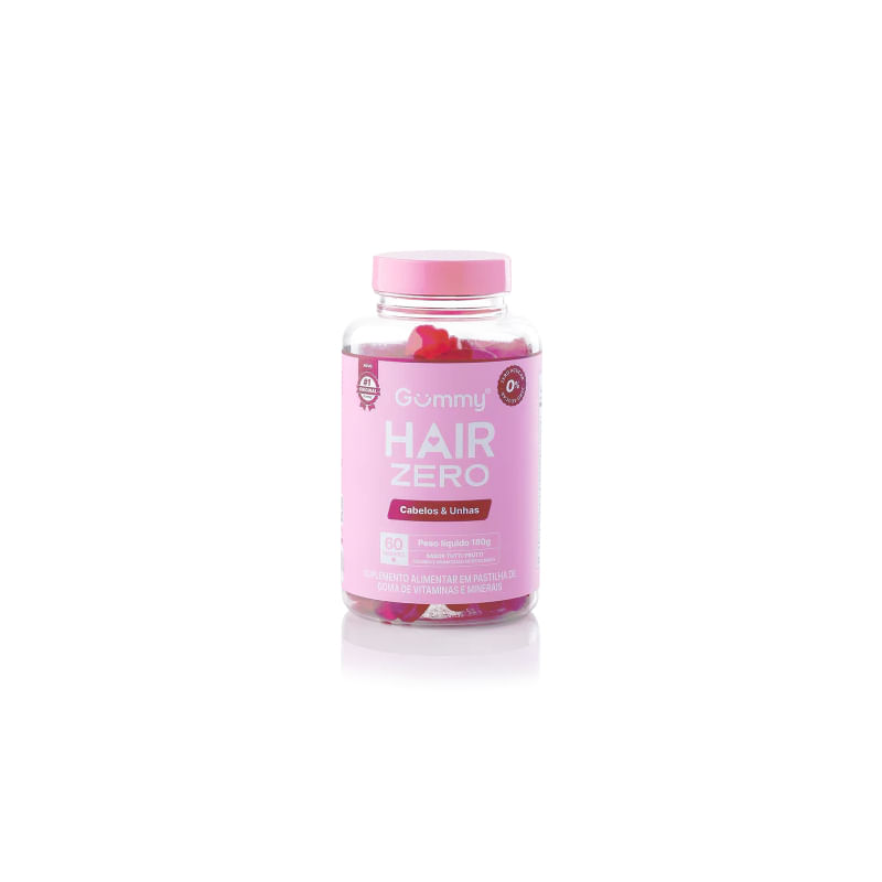Hair Vitamin Zero Tutti Frutti Gummy 60Gomas